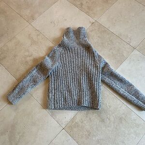 Cos brand, small, white/creamy with black in it